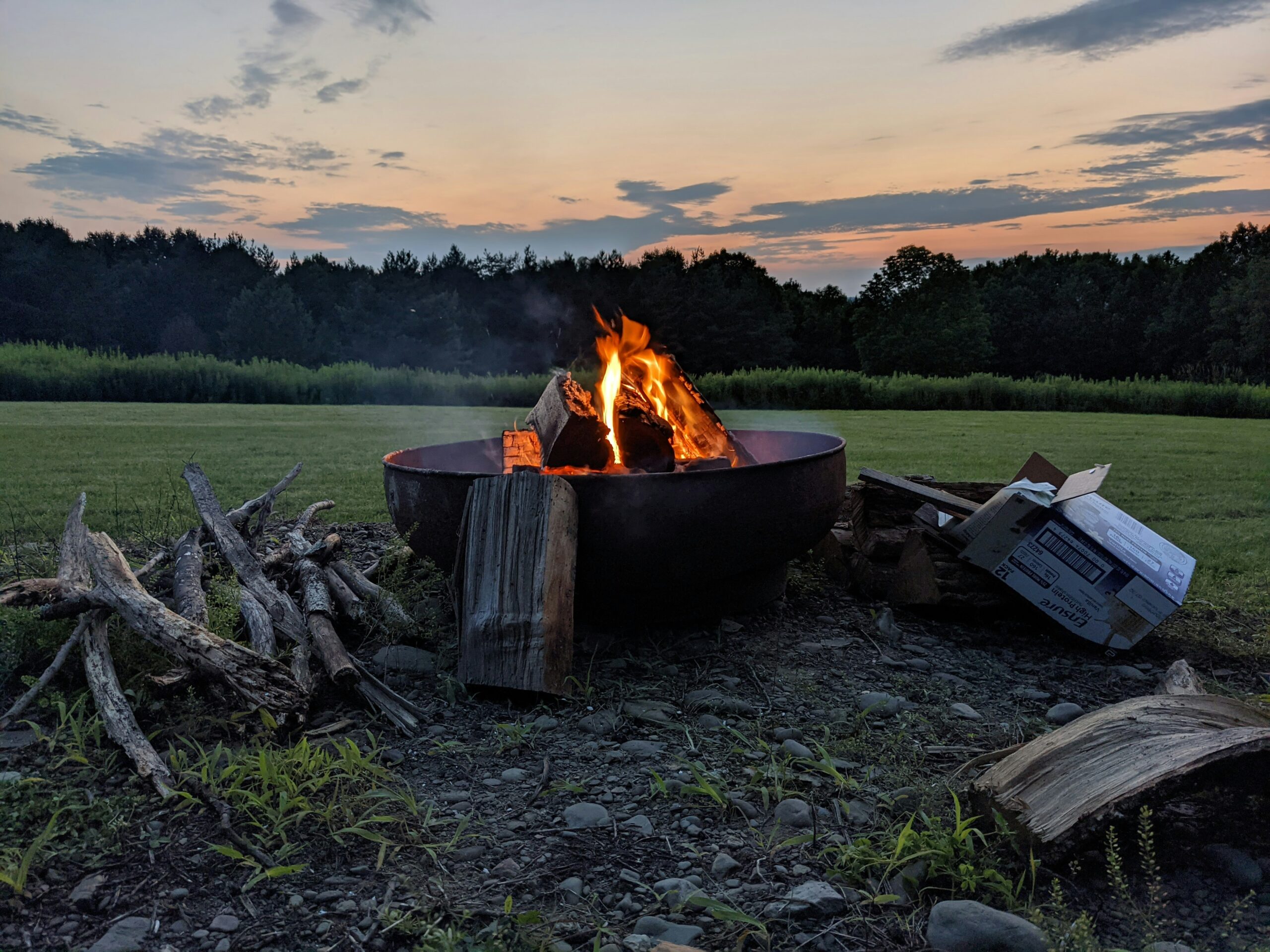 Feu de camp — sagesse ancestrale